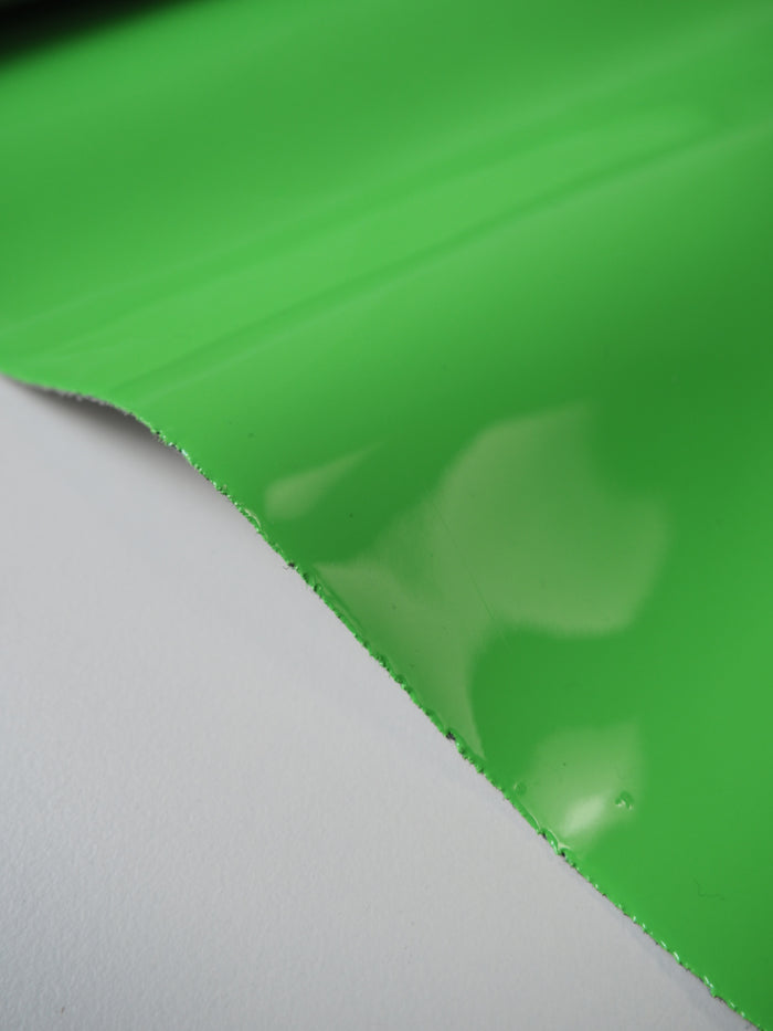 Neon Lime Patent Calfskin