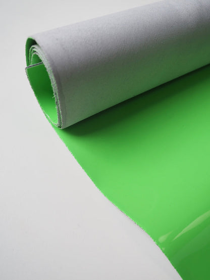 Neon Lime Patent Calfskin