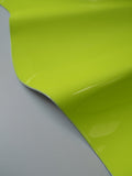 Neon Yellow Patent Calfskin Leather