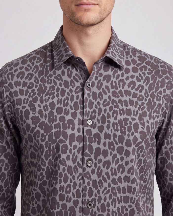 NORMAN LEOPARD BLACK