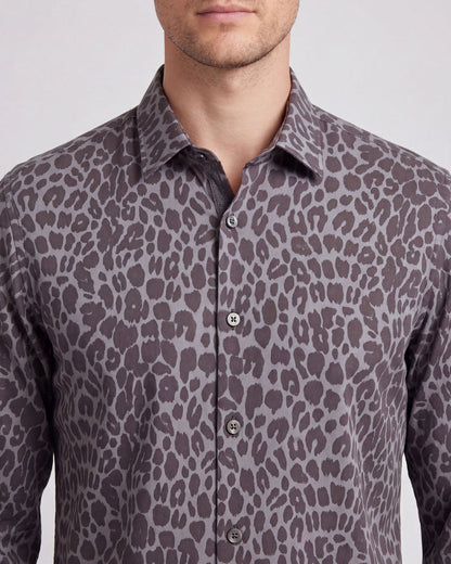 NORMAN LEOPARD BLACK