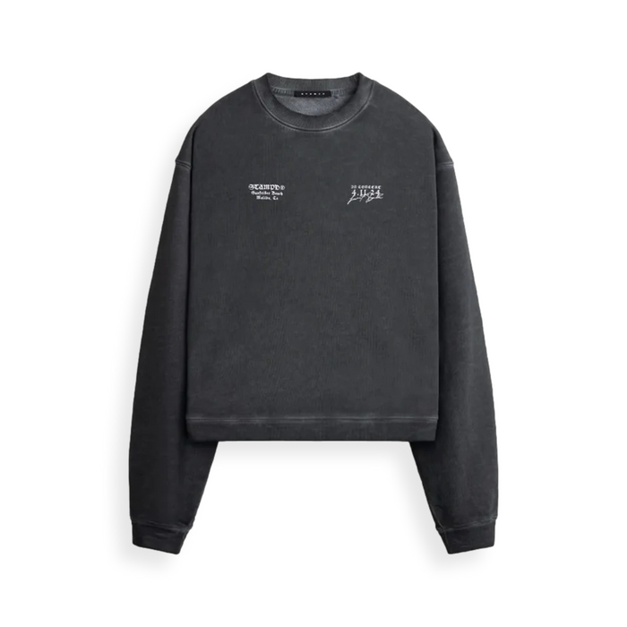 Oil Wash Malibu High Crewneck
