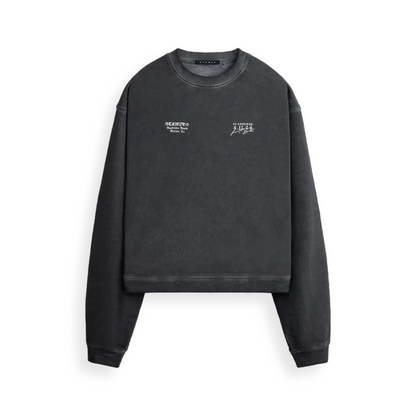 Oil Wash Malibu High Crewneck