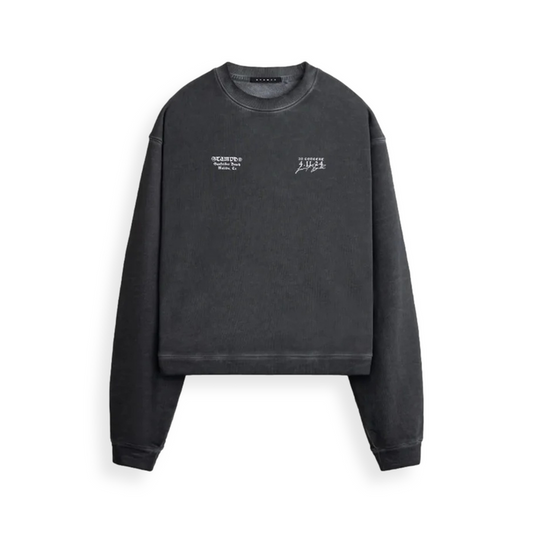 Oil Wash Malibu High Crewneck