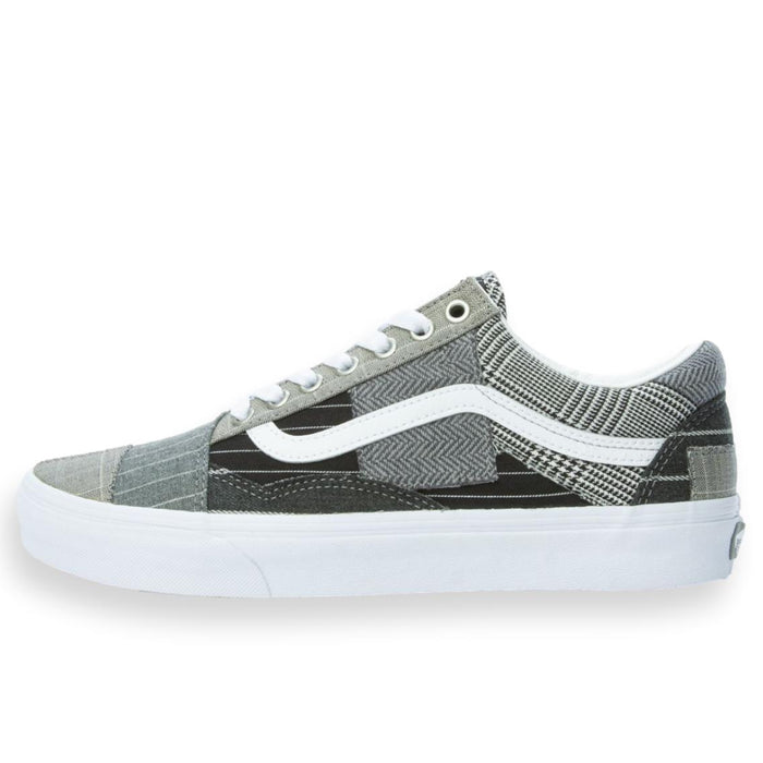 Old Skool Patchwork Conference Call Suiting Grey