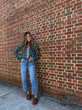 Olive Camo Top