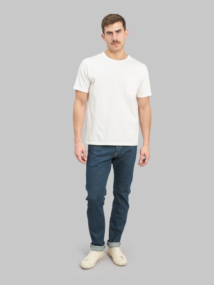 oni 121s ishikawadai stretch selvedge jeans relax tapered style