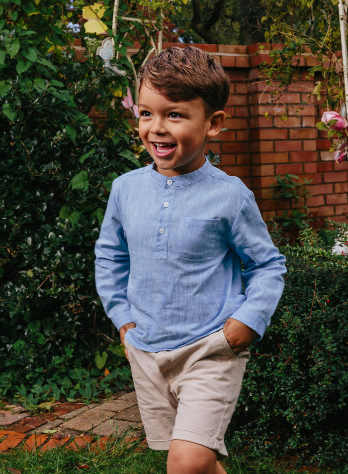 Chelsea Clothing Company Shirt Oscar Shirt in Pale Blue
