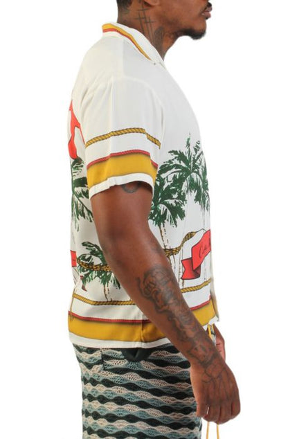Palm Button Up