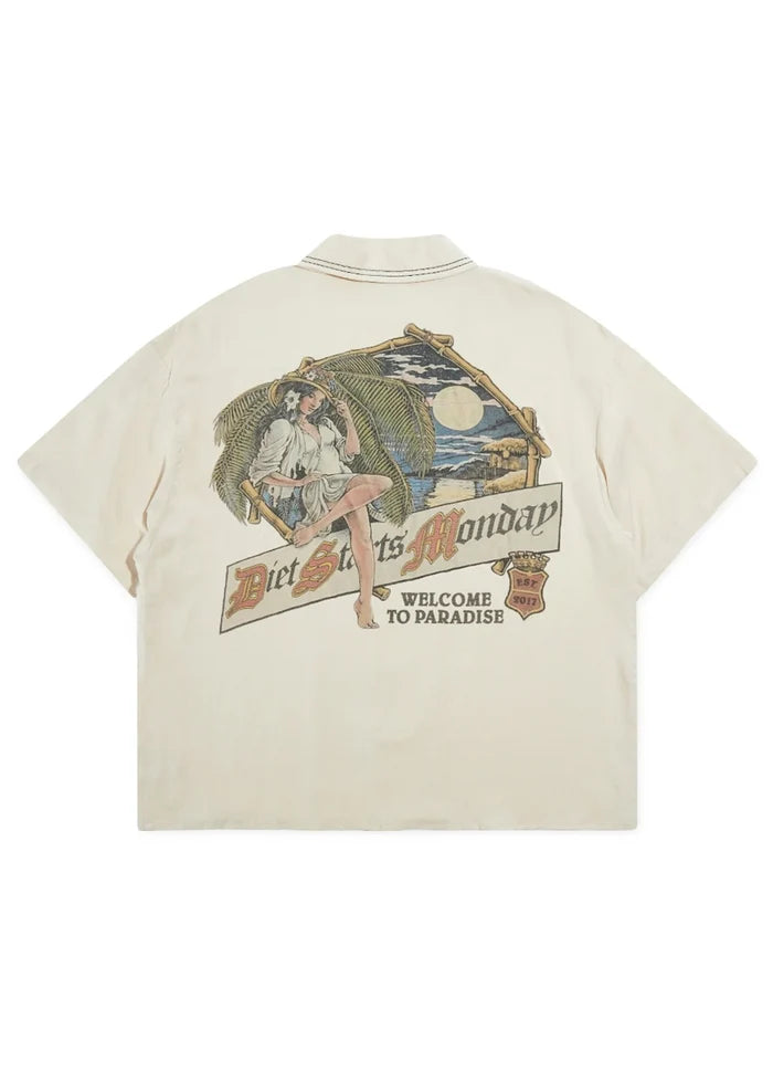 Paradise Button Up