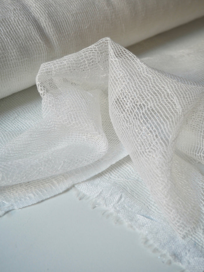 Persephone Iridescent Openweave Lace