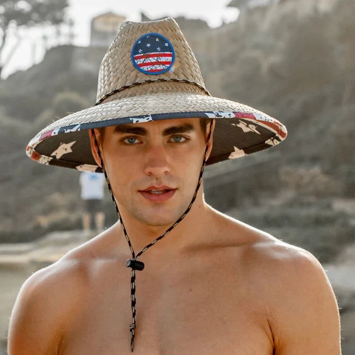 Peter Grimm Americano - Straw Lifeguard Hat