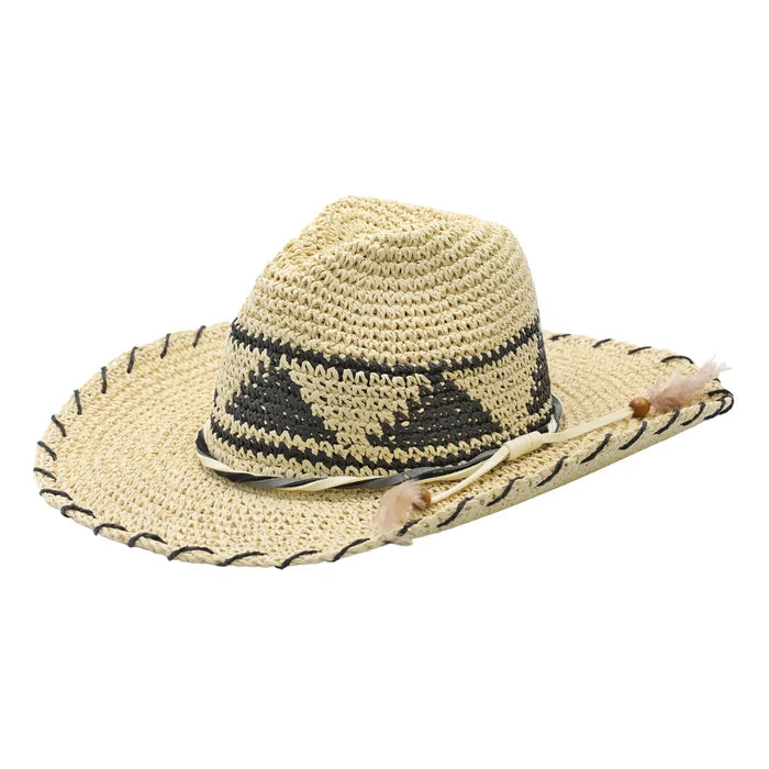 Peter Grimm Leona - Straw Cowboy Hat