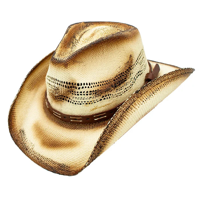 Peter Grimm Stirrup - Stained Straw Cowboy Hat