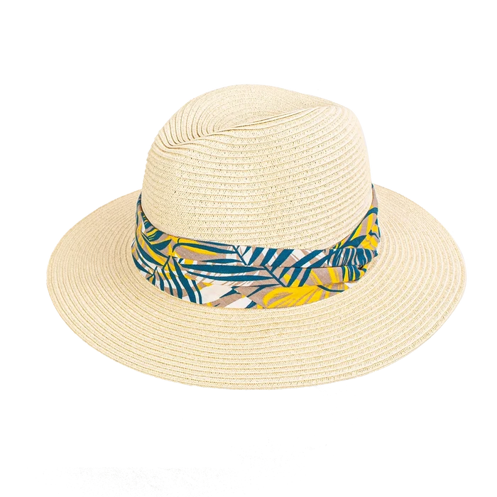 Peter Grimm Sunny - Straw Fedora Hat