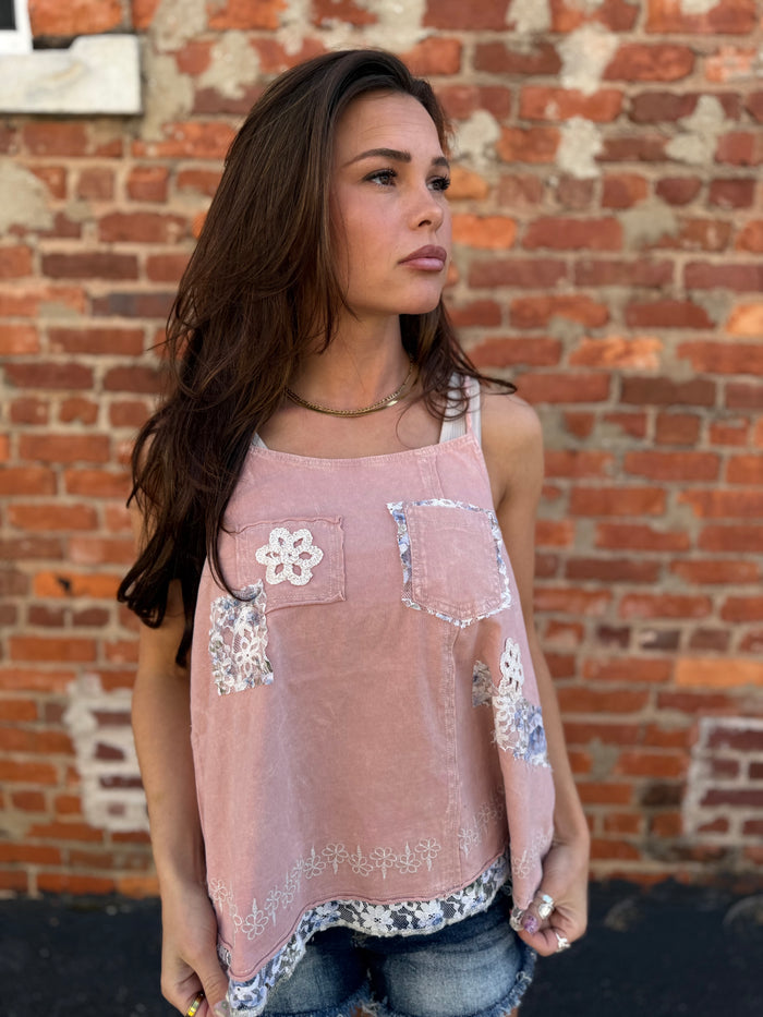Pink Marble Top