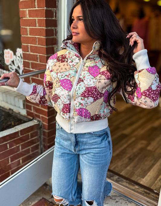 Plaid Pink Jacket