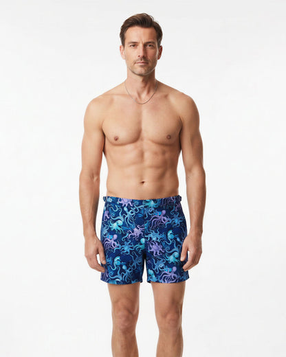 POOL OCTOPUS PARTY SWIM SHORT IN NAVY
