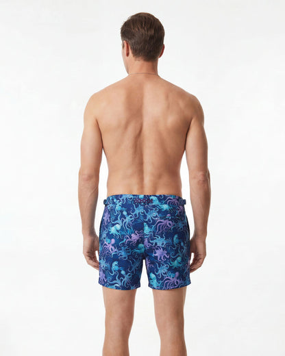 POOL OCTOPUS PARTY SWIM SHORT IN NAVY