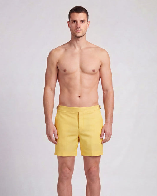 POOL OXFORD SWIM SHORT - SUNSHINE