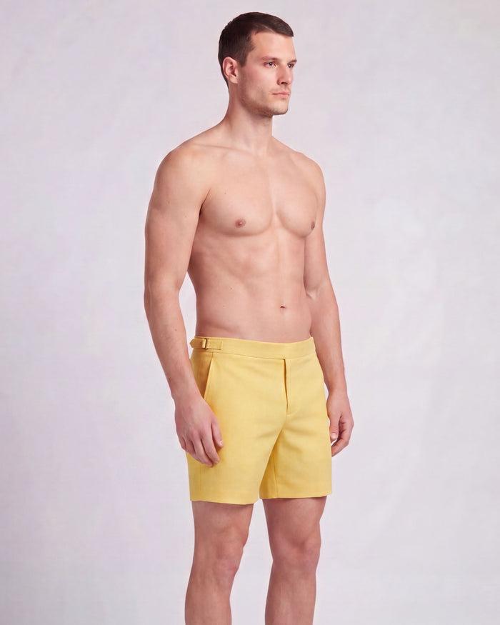 POOL OXFORD SWIM SHORT - SUNSHINE
