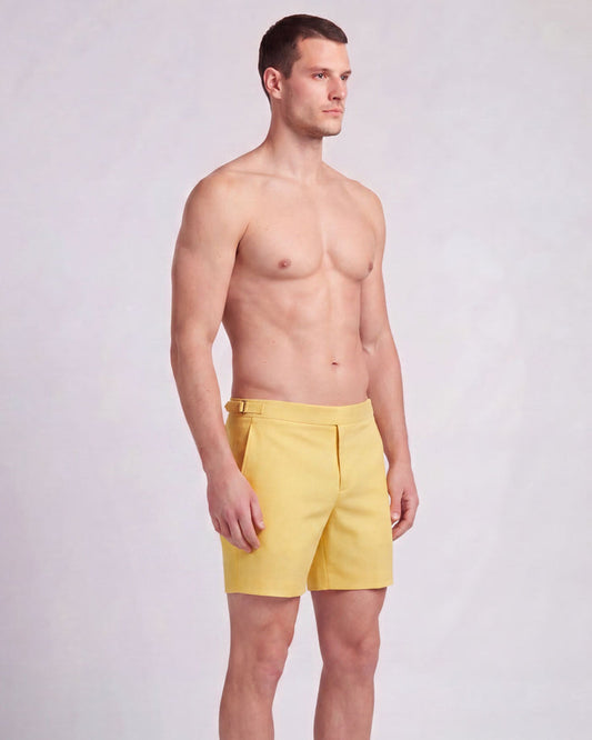 POOL OXFORD SWIM SHORT - SUNSHINE