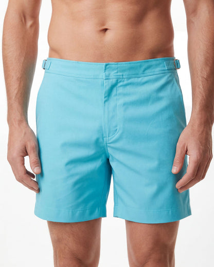 POOL OXFORD SWIM SHORT IN LAGOON