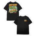 Postcard Black Tee