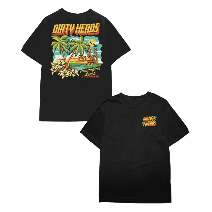 Postcard Black Tee