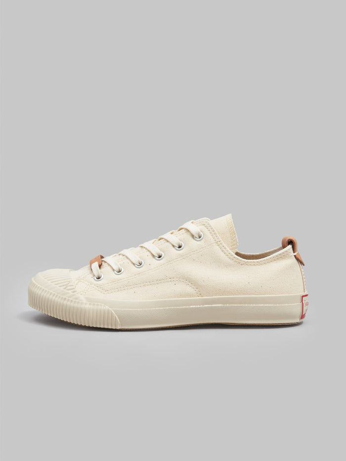 pras shellcap low leather pull strap sneakers kinari off white