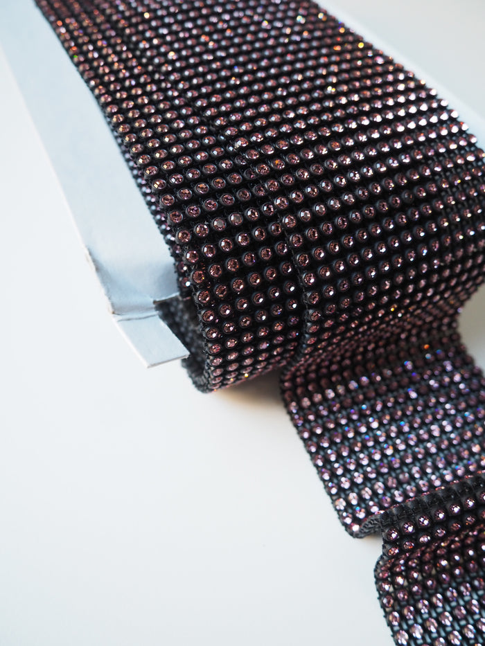 Preciosa Stretch Light Rose Diamante Trim 8mm