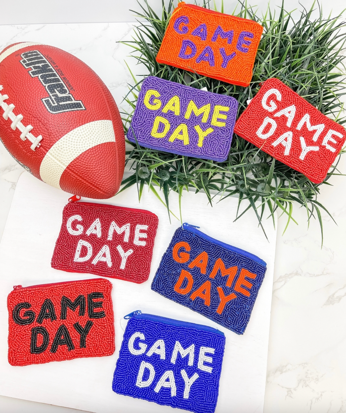 Prep Obsessed Game Day Zip Pouch
