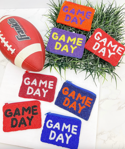 Prep Obsessed Game Day Zip Pouch