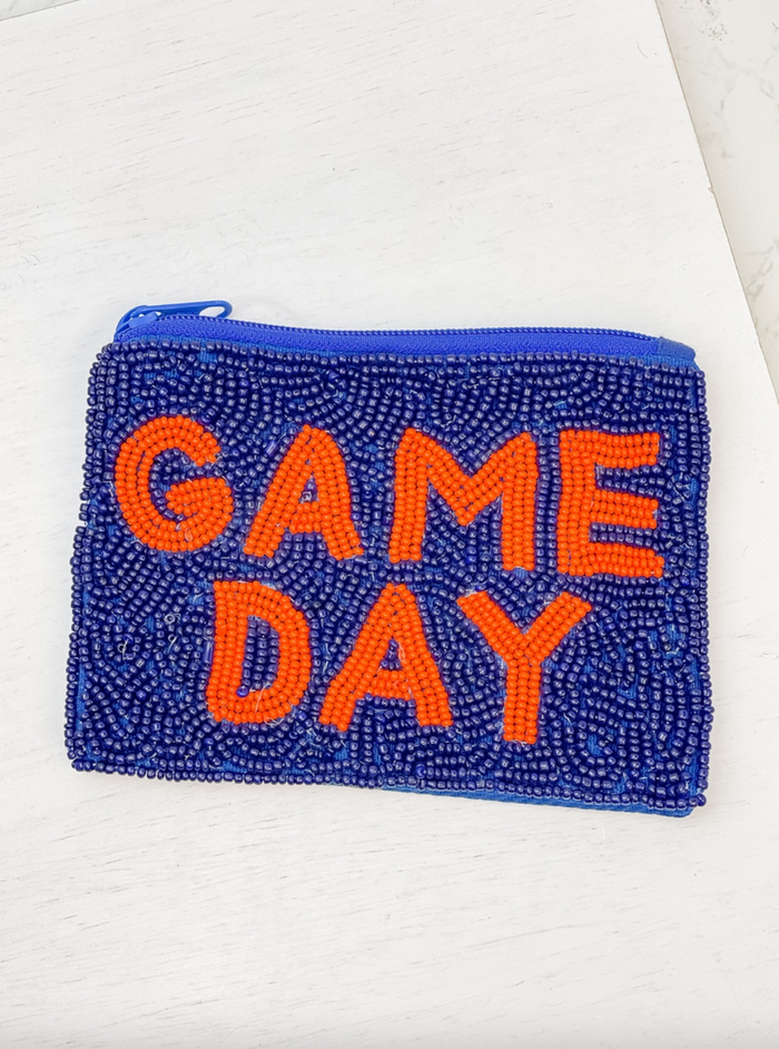 Prep Obsessed Game Day Zip Pouch