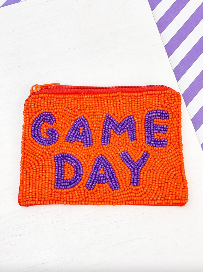 Prep Obsessed Game Day Zip Pouch