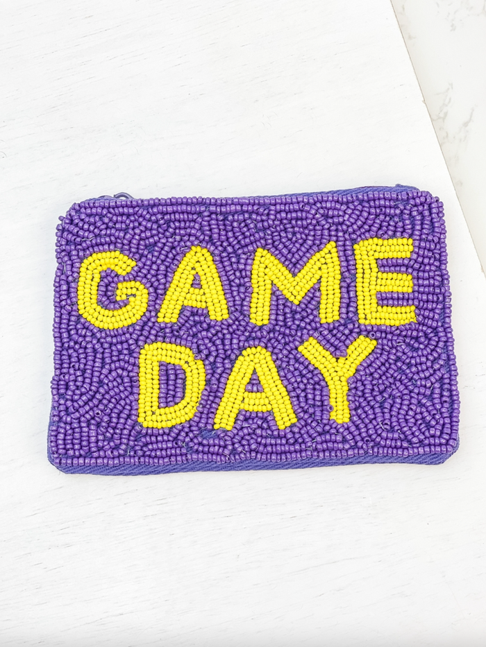 Prep Obsessed Game Day Zip Pouch