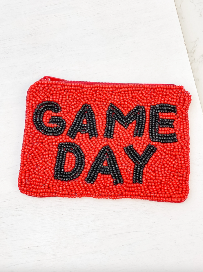 Prep Obsessed Game Day Zip Pouch
