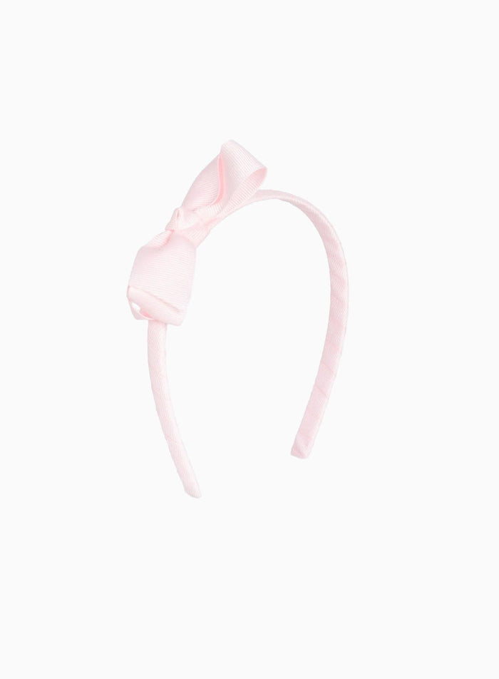 Lily Rose Alice Bands Pretty Bow Alice Band in Powder Pink