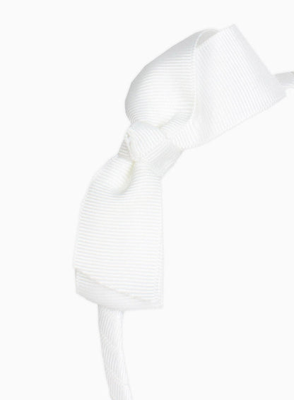 Lily Rose Alice Bands Pretty Bow Alice Band in White