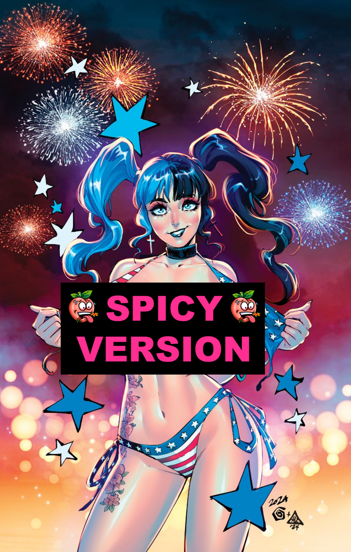 Private Dance #3 - Cover K (Holiday Spice: 4th of July: by Manos Lagouvardos w/ Hedwin Zaldivar)