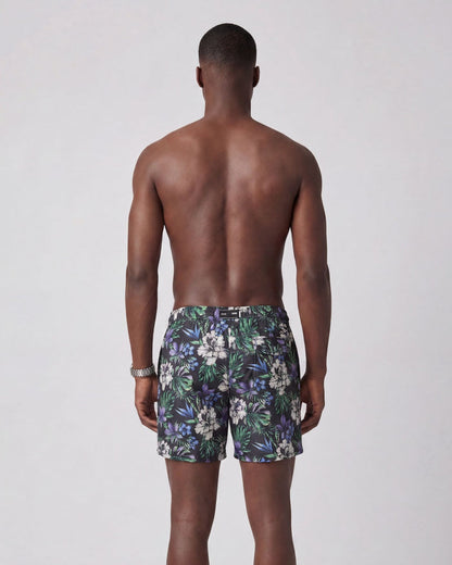 QUACK COLORFUL FLORAL BLACK