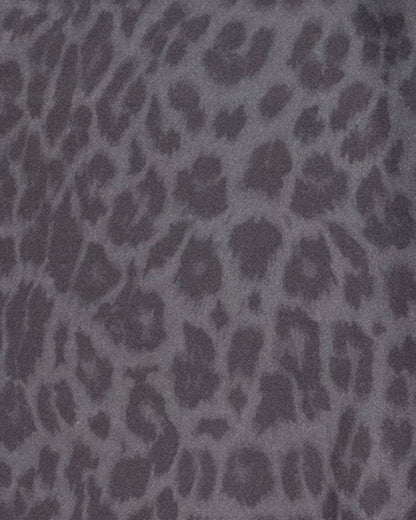 RALPH LEOPARD CAMP SHIRT IN BLACK