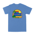 Retro Beach Blue T-Shirt