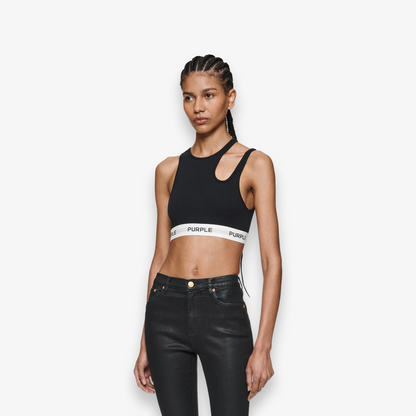 Rib Cut Out Bralette