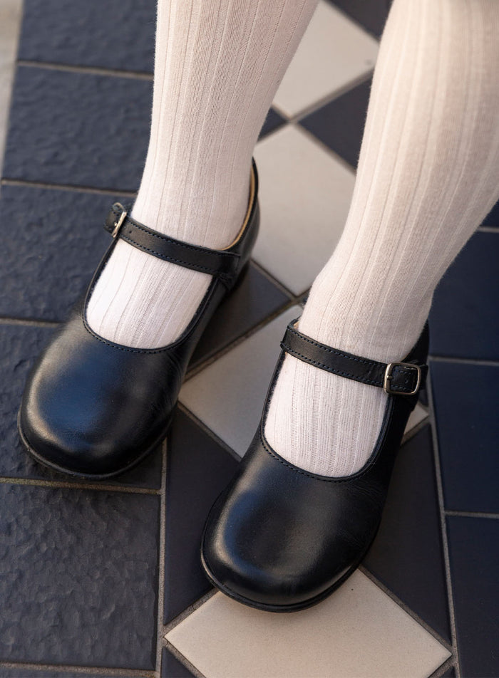 Chelsea Clothing Company Tights Ribbed Tights in White