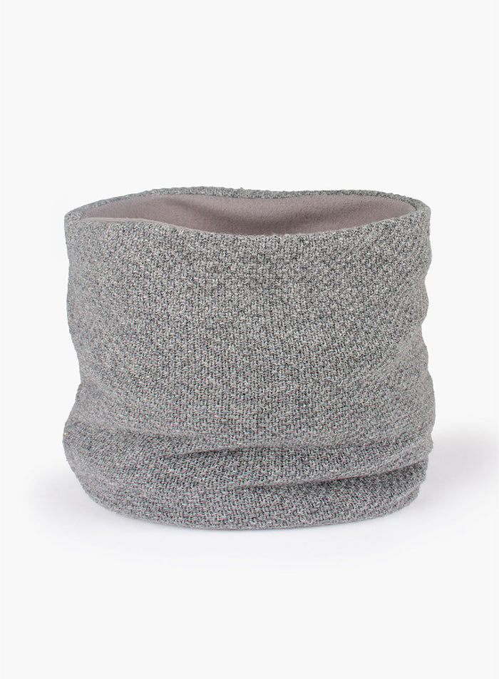 Snoody Snoody Rice Stitch Snoody in Grey