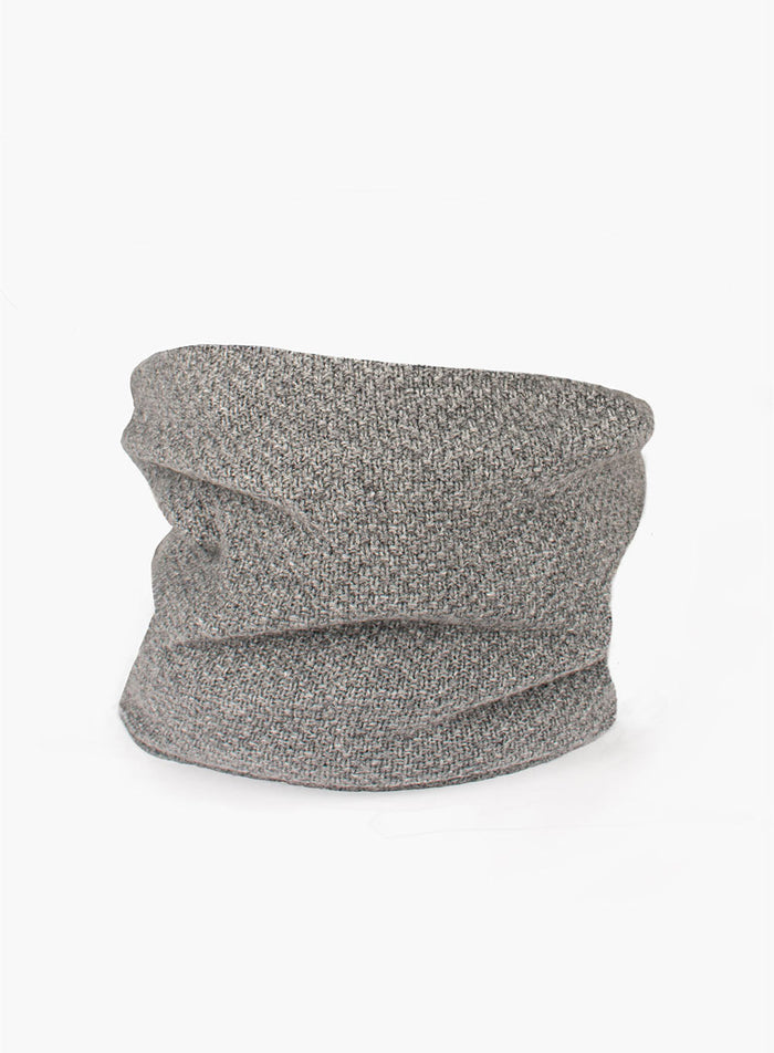 Snoody Snoody Rice Stitch Snoody in Grey