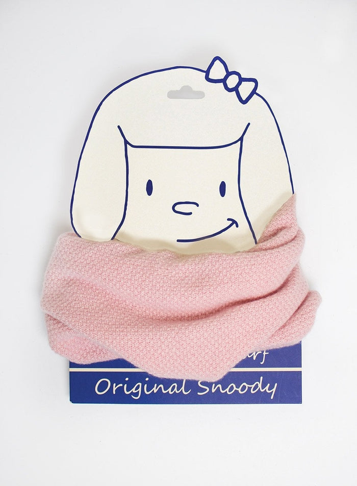 Snoody Snoody Rice Stitch Snoody in Pink