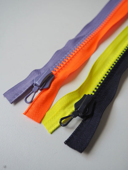 Riri 100cm/39inch Contrast Neon Open Ended Zips