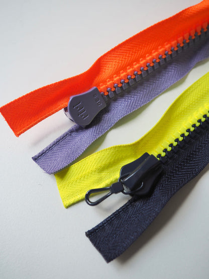 Riri 100cm/39inch Contrast Neon Open Ended Zips